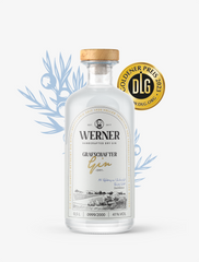 Werner Grafschafter Gin, Bester Gin Deutschlands 2023, 100/100 Punkte DLG