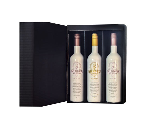 Werner Wermut Trio Geschenkbox